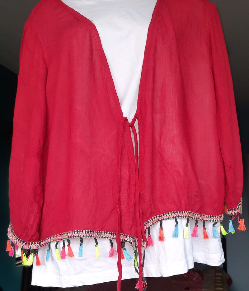 IT IS A SHRUG With Tassel