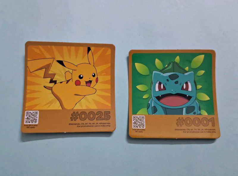 Oreo Pokemon Collectible Cards