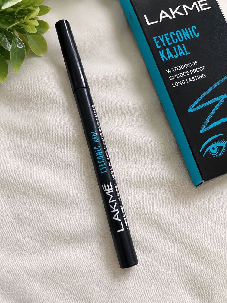 Lakme Eyeconic Kajal - Waterproof &amp; Smudge Proof