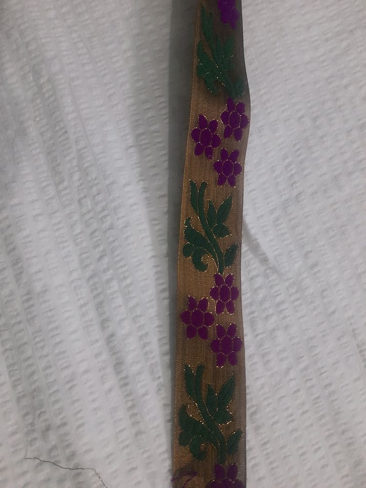 Copper Zari Lace