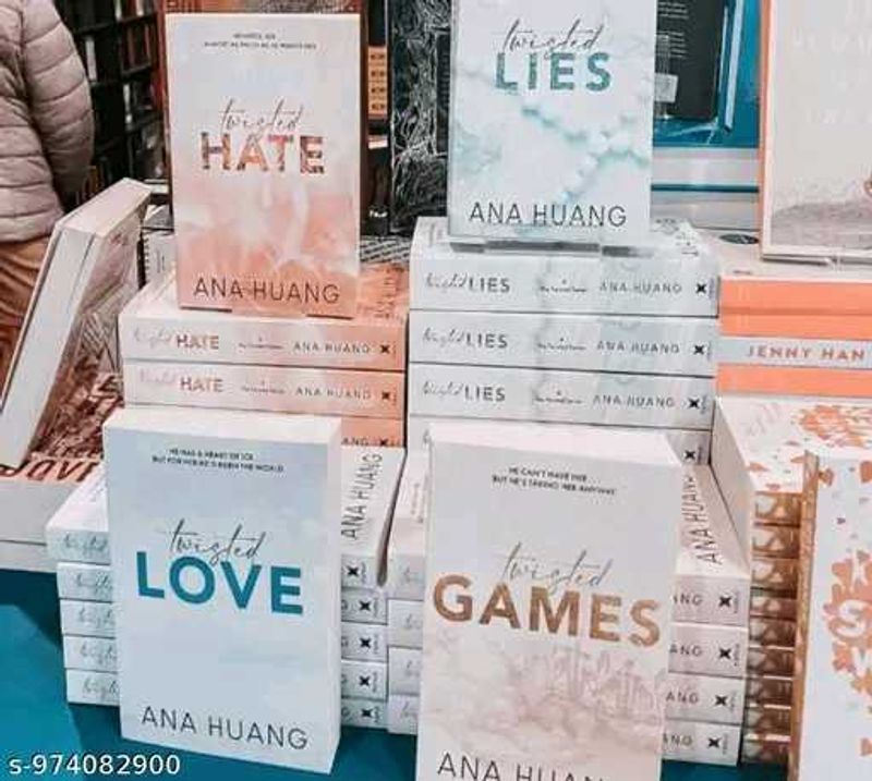 Twisted series,  Love + Hate + Game + Lies  by Ana