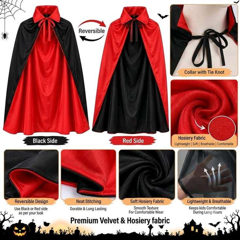 Reversible Vampire Cape