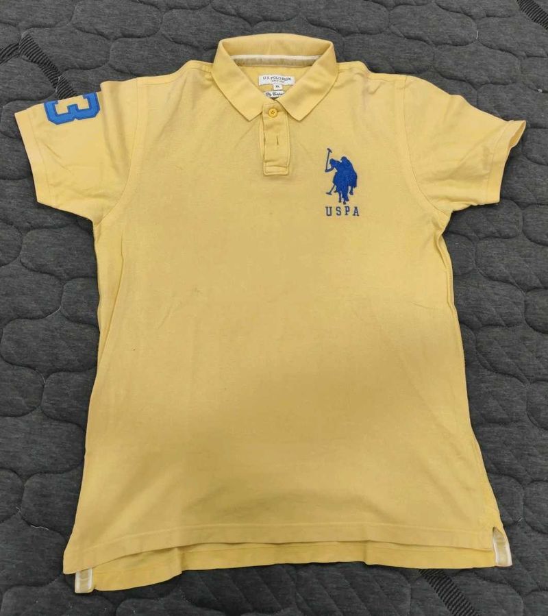 US Polo Assn. Yellow T-S