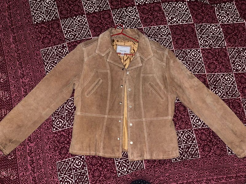 Wilsons Leather Brown Suede Jacket