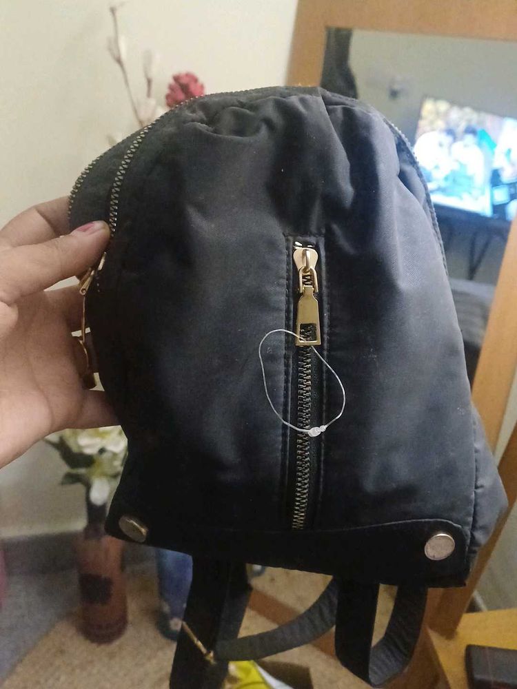 Stylish Black Backpack