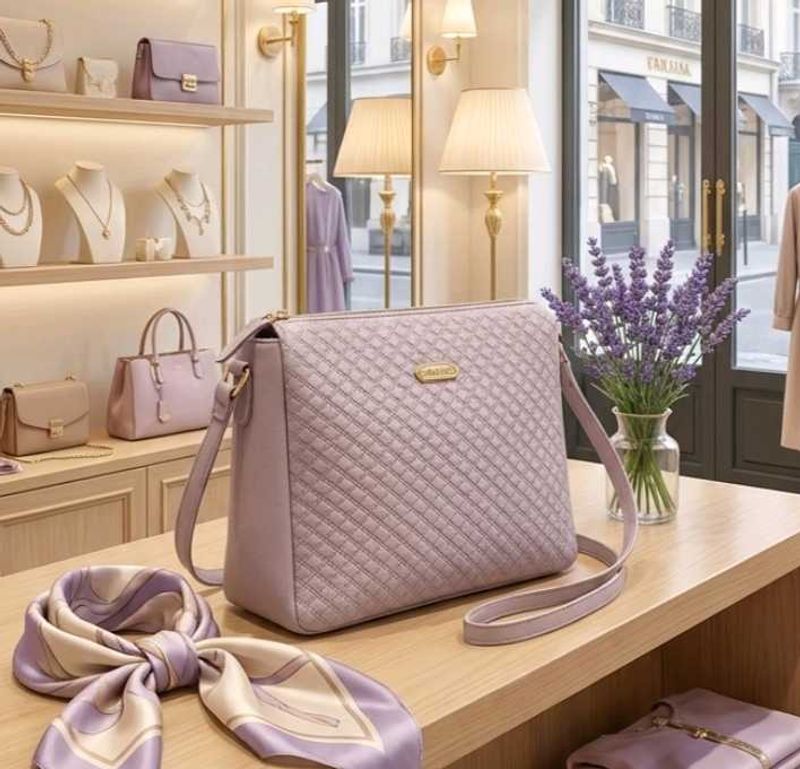 Stylish Quilted Crossbody Bag