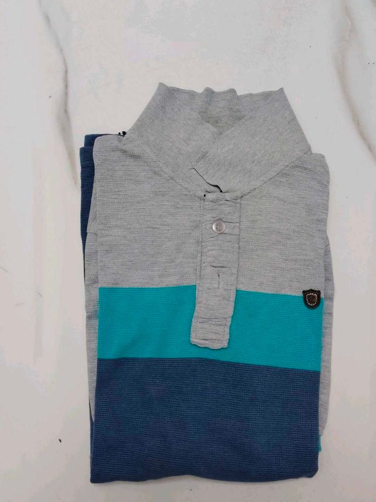 Men's Colorblock Polo T-Shirt