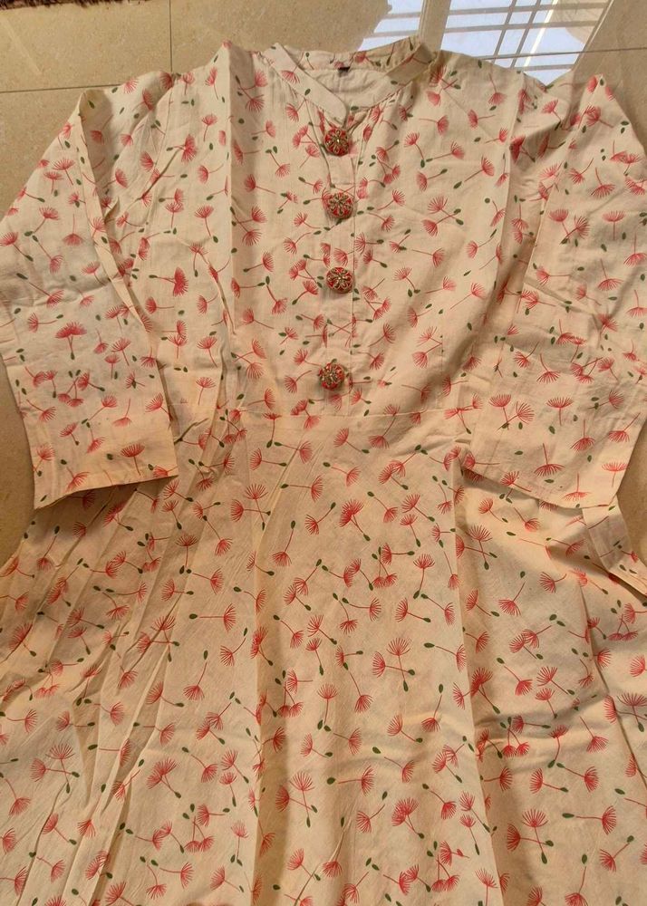 Printed Cotton Gown