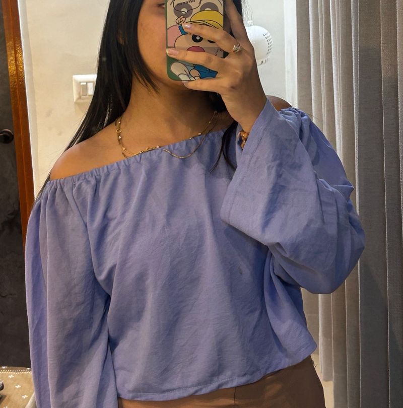 Off-Shoulder Blouse
