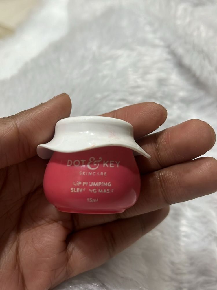 dot &amp; key lip plumping sleeping mask