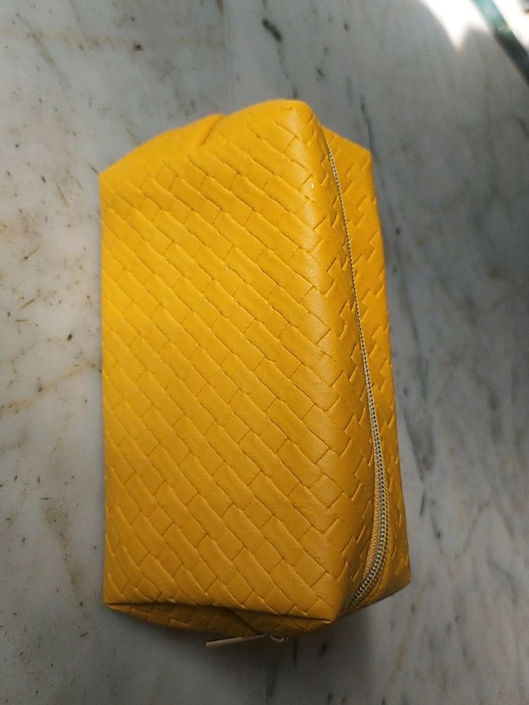 Nykaa Yellow Pouch Brand New