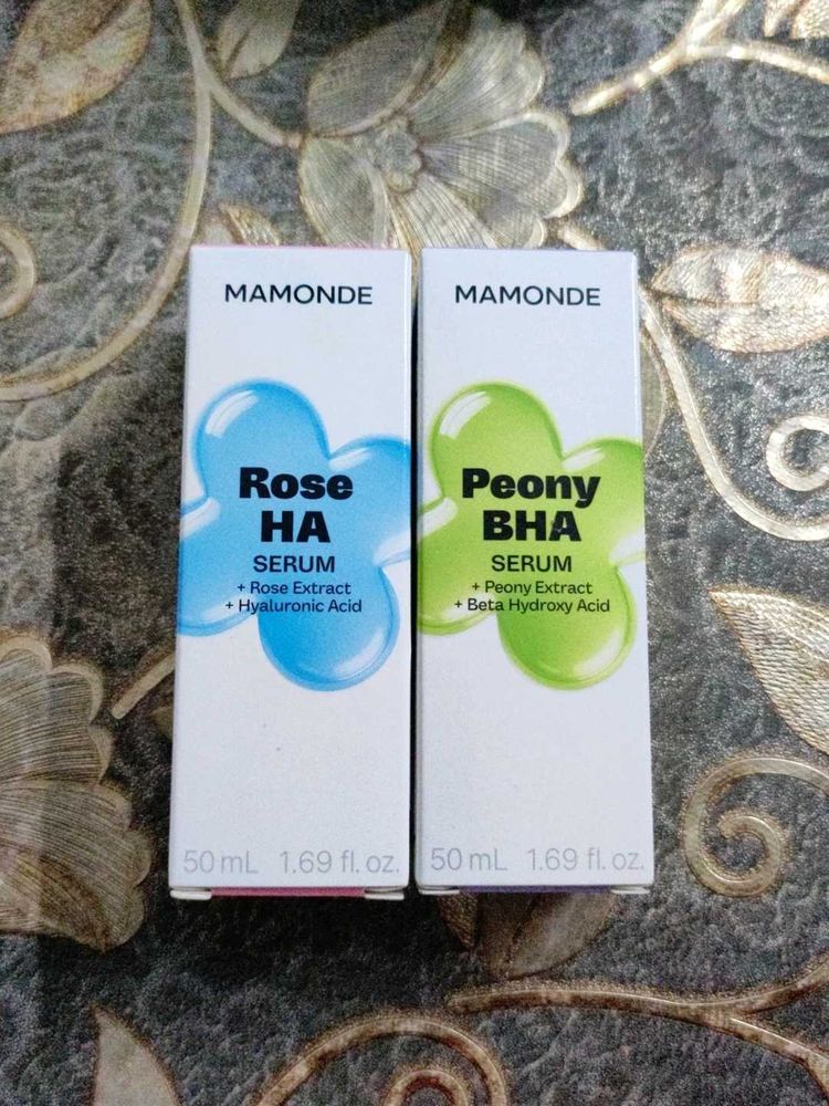 Mamonde Rose HA &amp; Peony BHA Serum Set