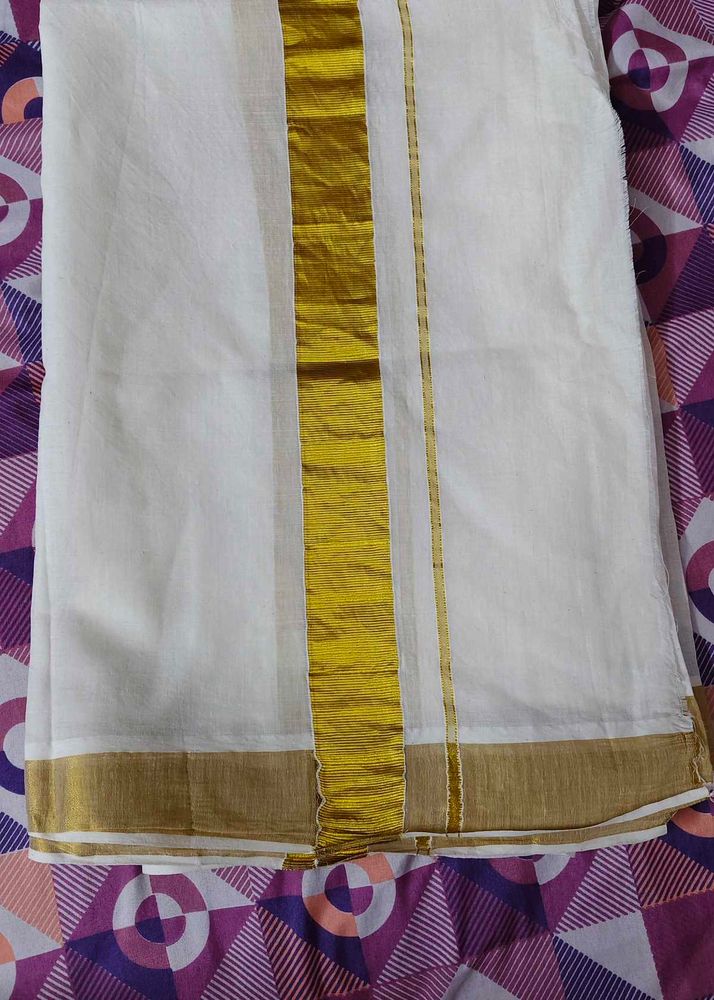 kerala cotton mundu( dhothi )for boys