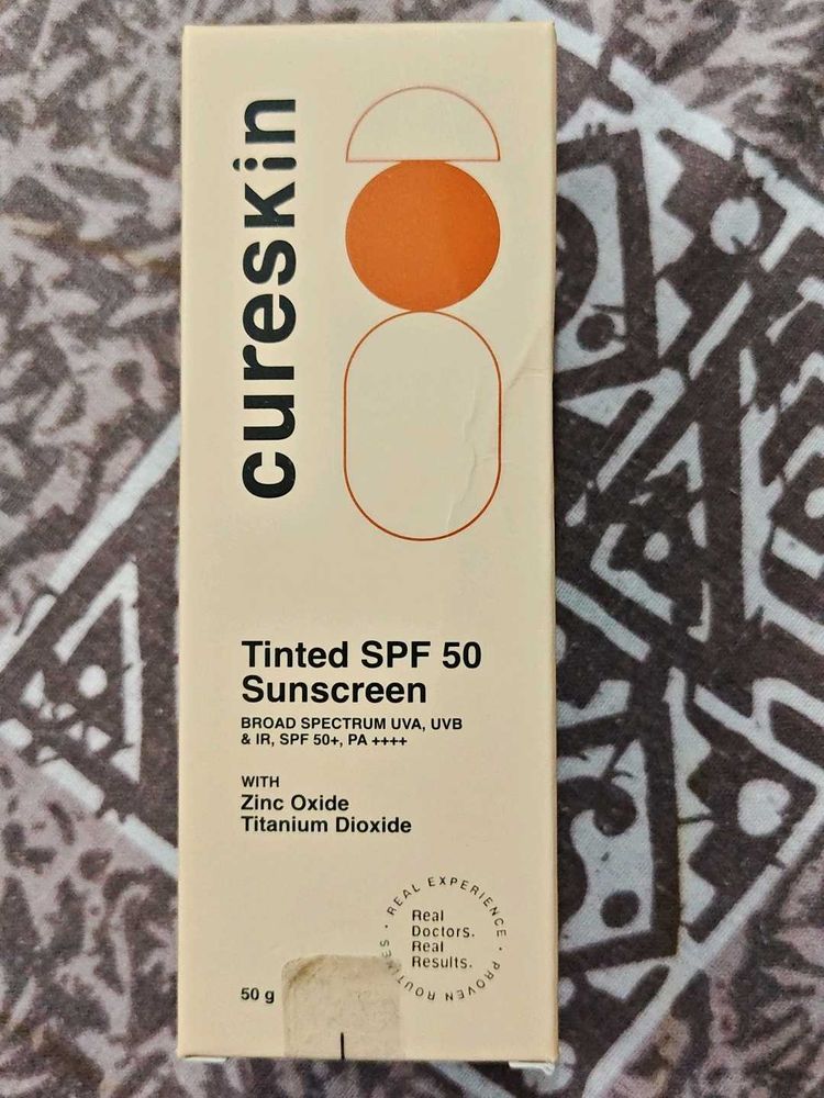 Cureskin Tinted SPF 50 Sunscreen