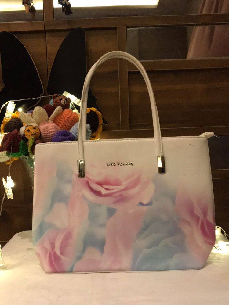 Lino Perros Floral Tote Bag