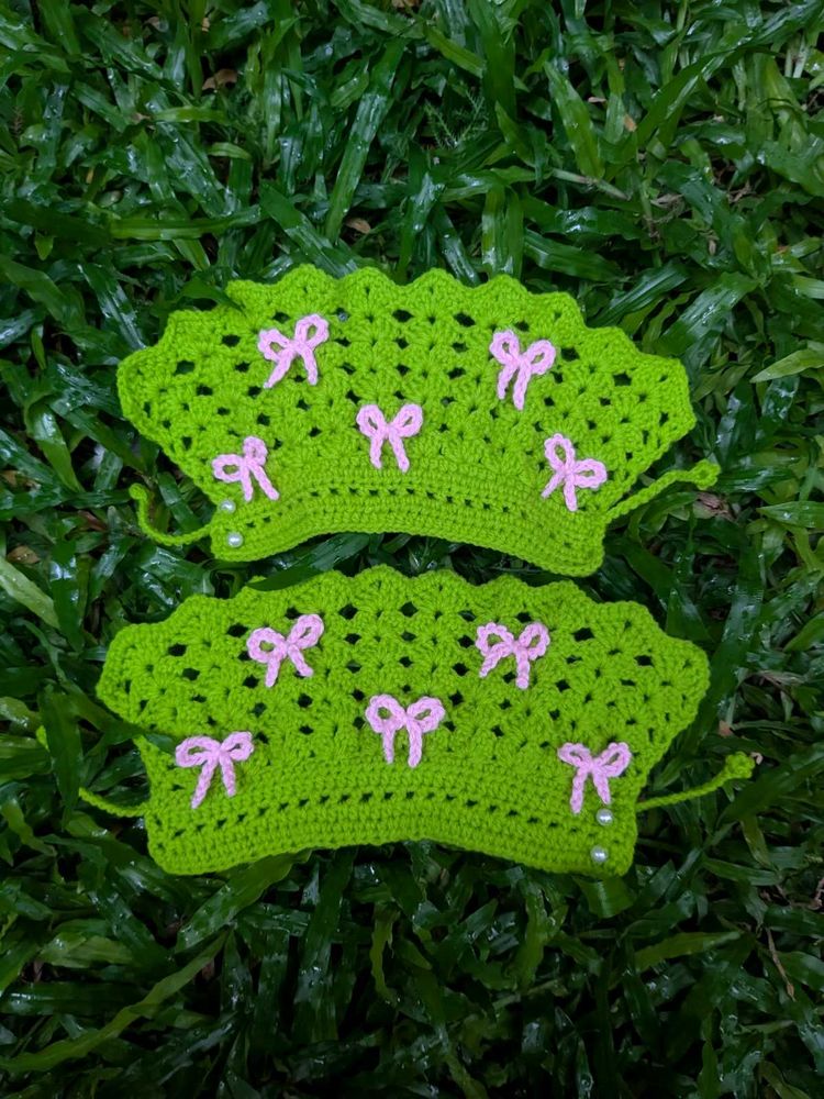 ⋆˚✿˖°Vintage Crochet Cuffs⋆˚✿˖°