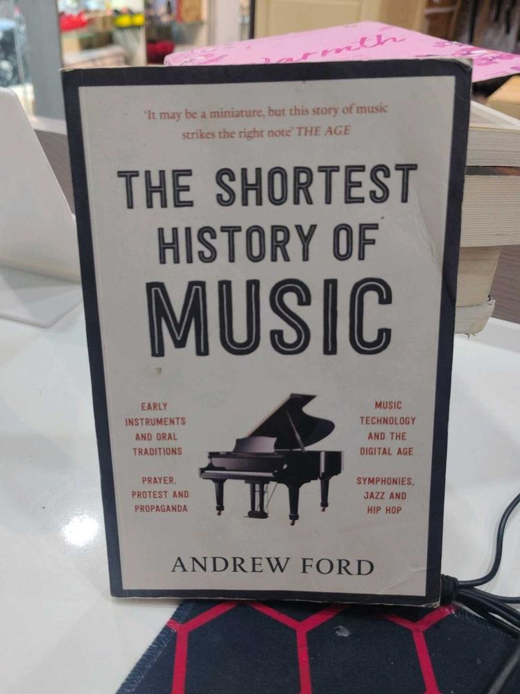 The Shortest History of Music Book