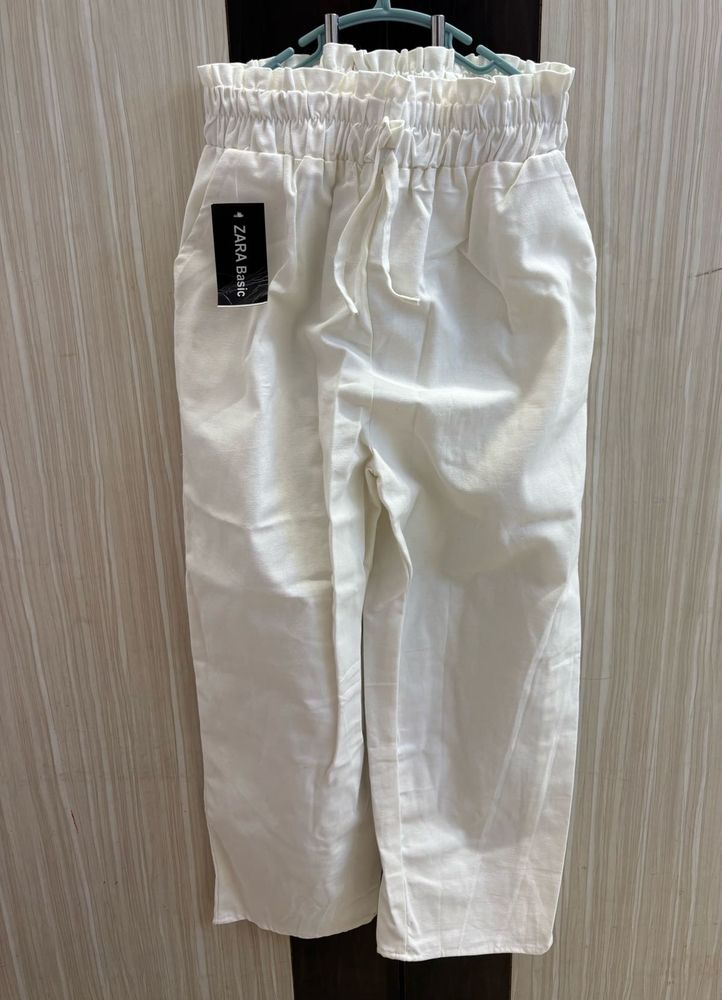 White Ballon Pant
