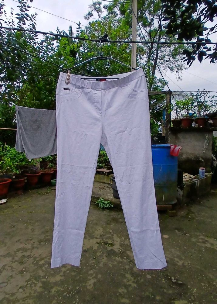 Comfortable White Trousers