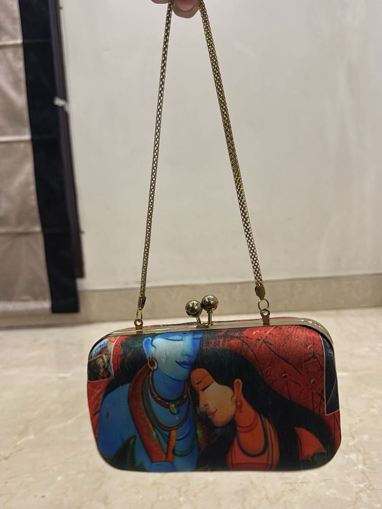 Radha Krishna Clutch
