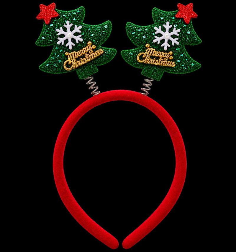 Christmas Tree Headband 2 heir belt ek Christma