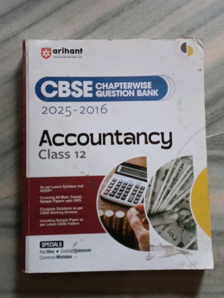 CBSE Accountancy Class 12 Question Bank