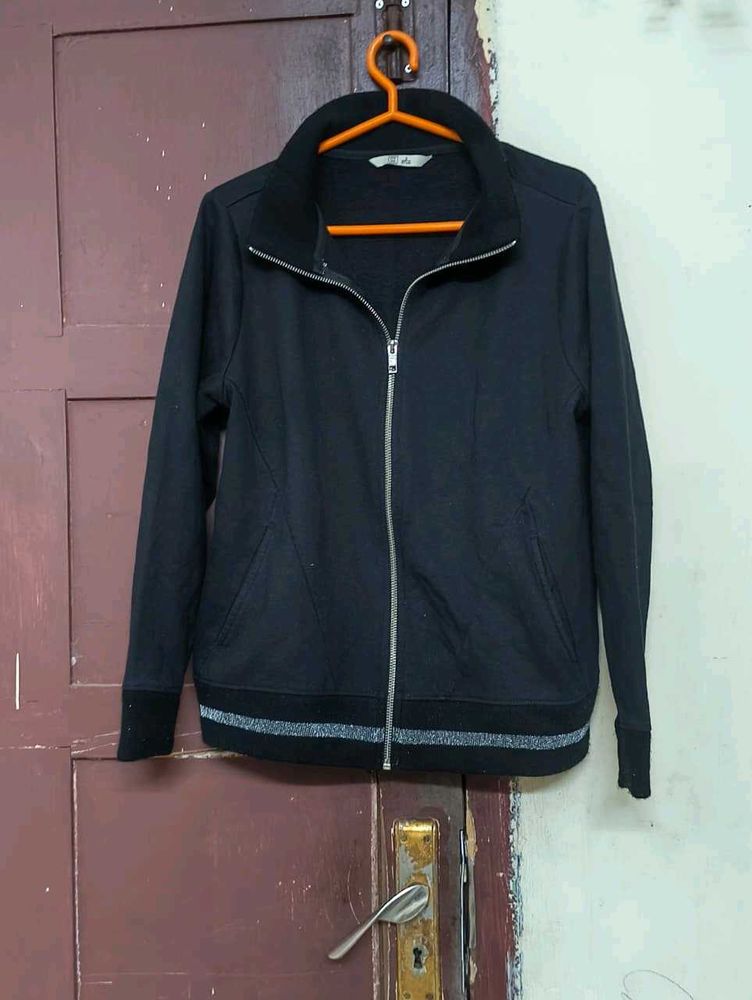 Black Zip-Up Jacket