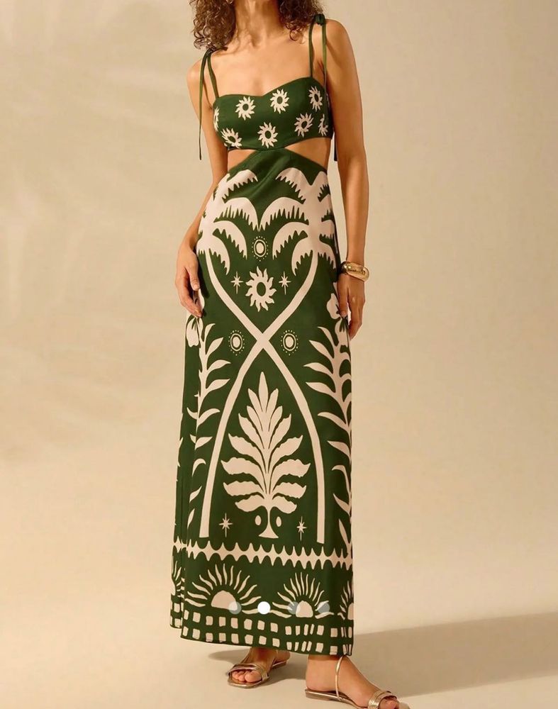 Stylish Cutout Maxi Dress