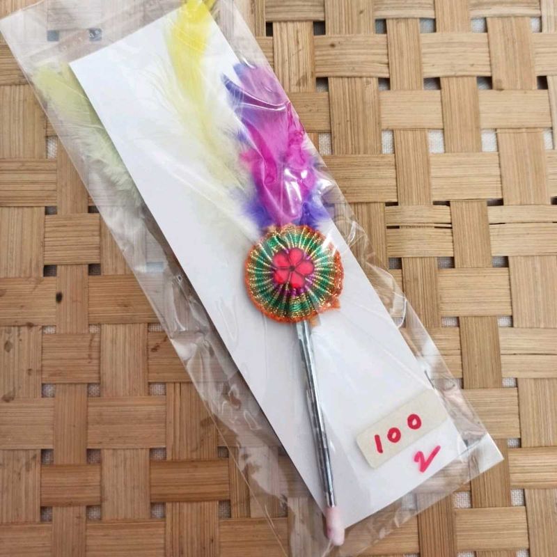 Feather &amp; Flower Tilak Applicator (2)
