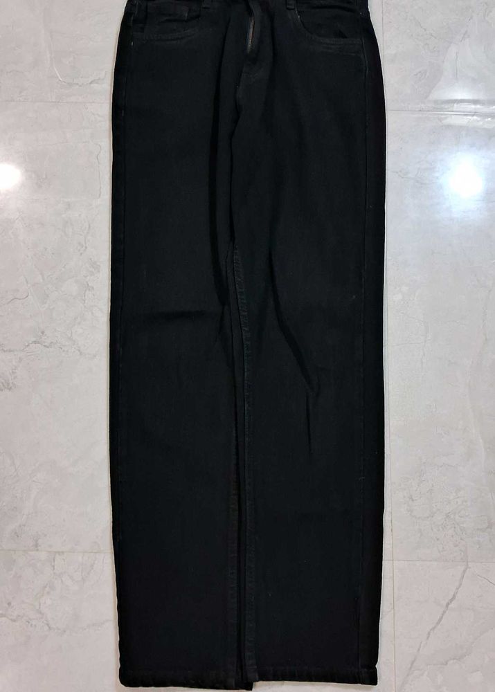 Black Jeans | Straight Fit