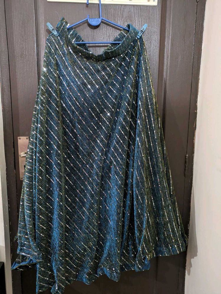 Blue Party Lehenga