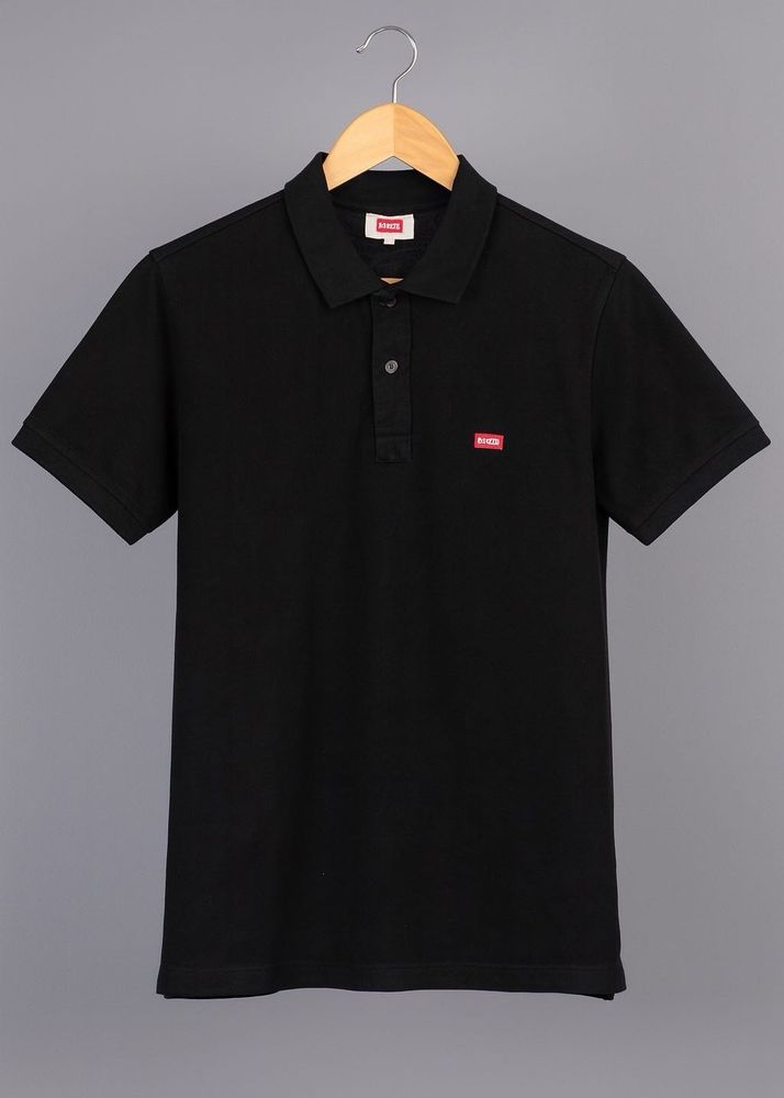 Classic Black Polo T-Shirt