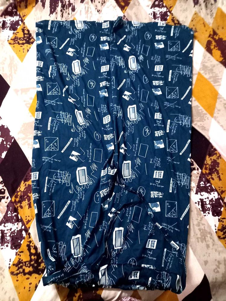 Cool Printed Blue trouser