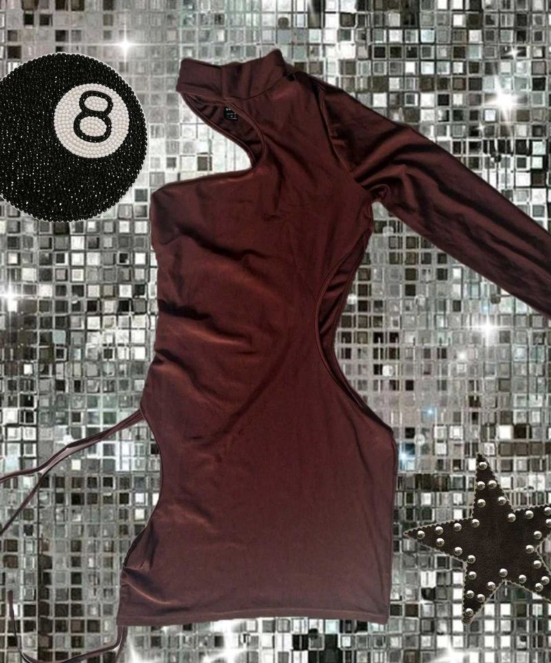 Shein Cut-Out Chatpata Mini Dress