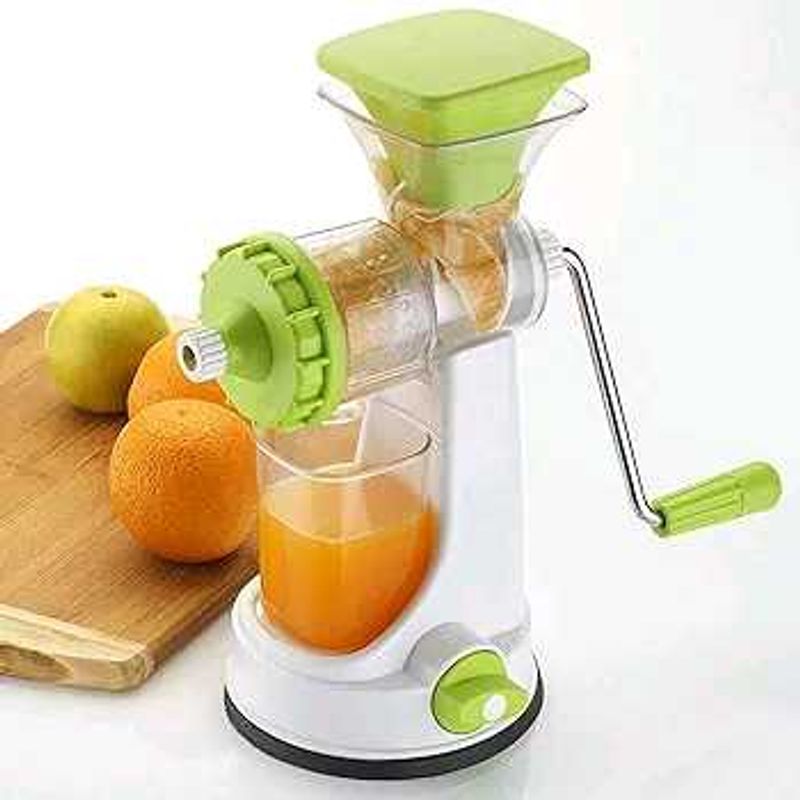 Jony Manual Fruit and Vegetable Juicer (Green)