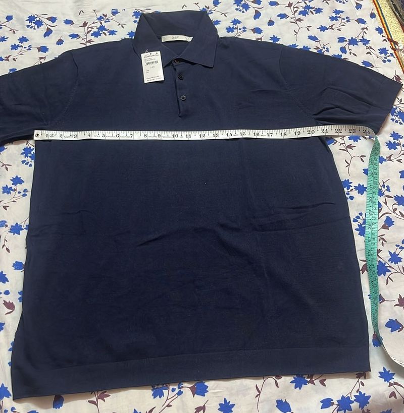 24/7 Medium Shirt - Navy Blue** 🕴️♂️