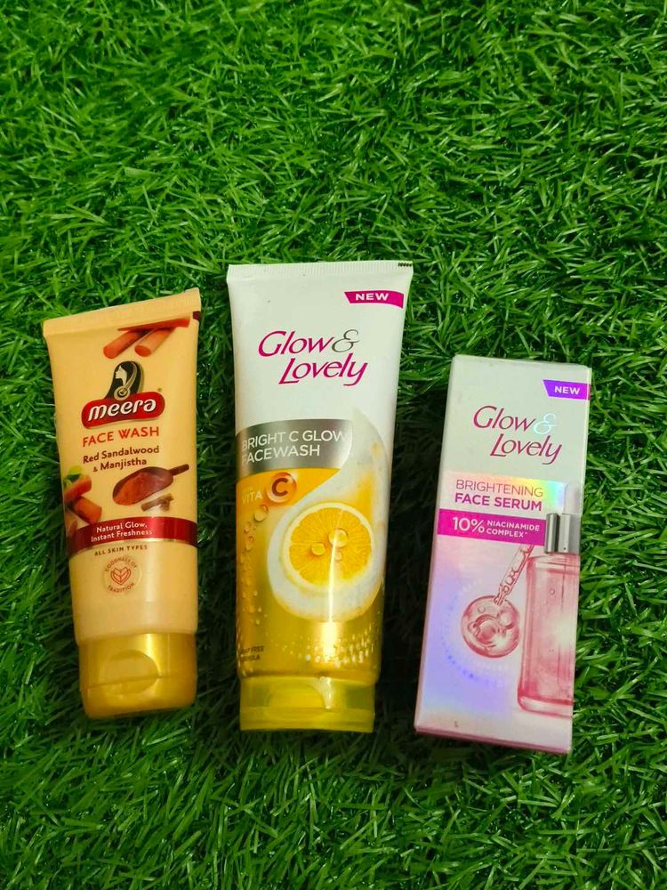 Glow &amp; Lovely Face Wash + Serum