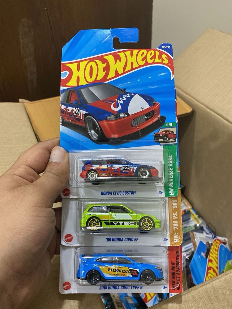 Hot Wheels Honda Civic Set