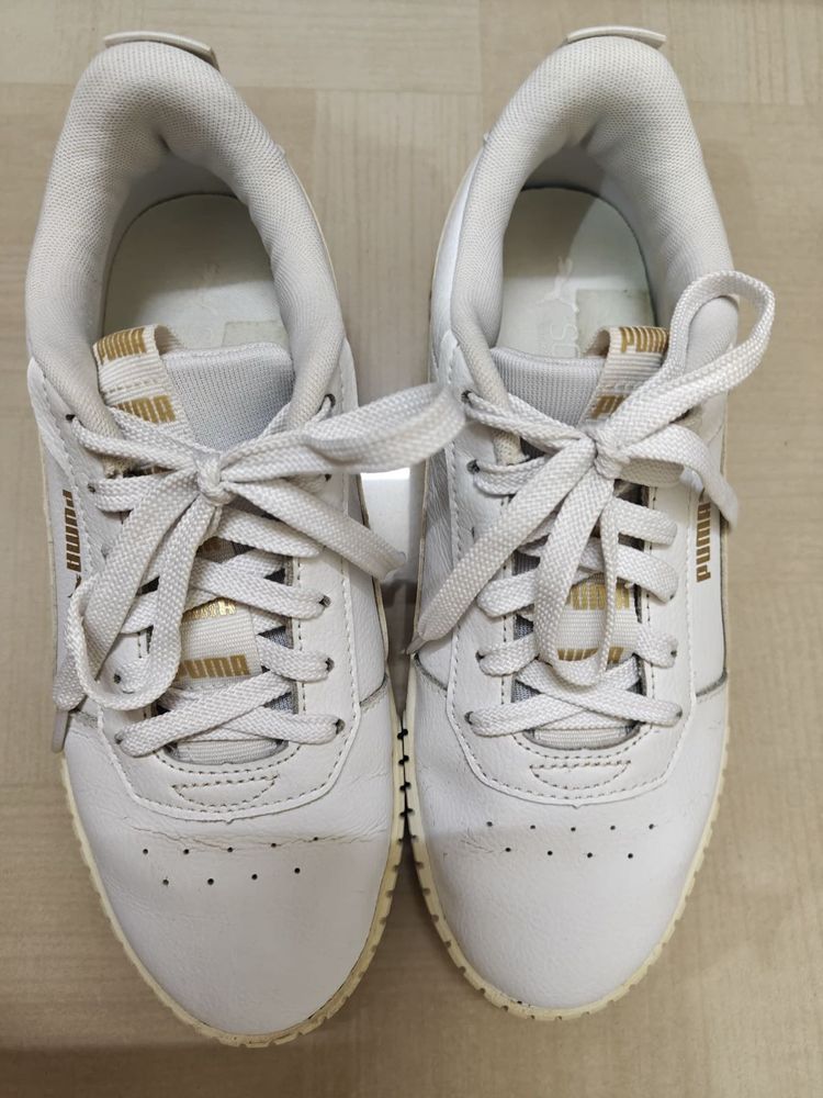 Puma Carina 2.0  White Sneakers