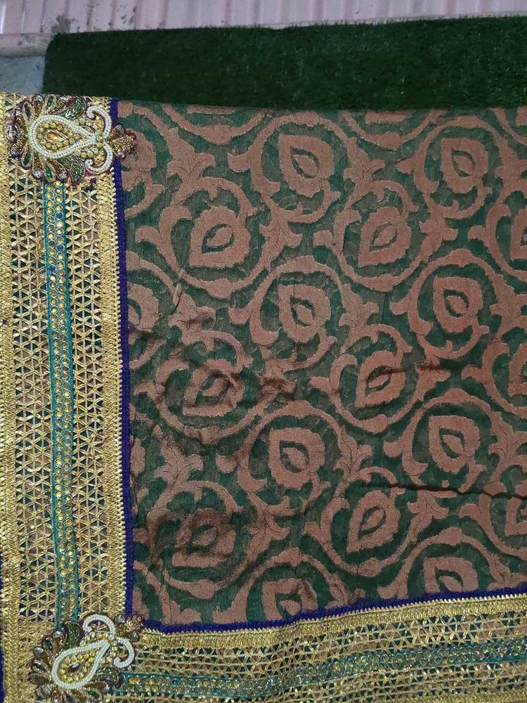 Exquisite Embroidered Saree