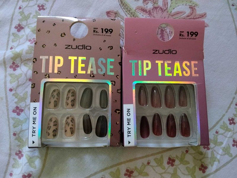 Zudio Tip Tease Press-On Nails