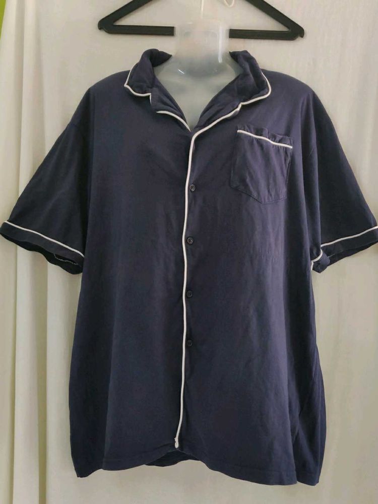 Comfy Navy Pajama Top