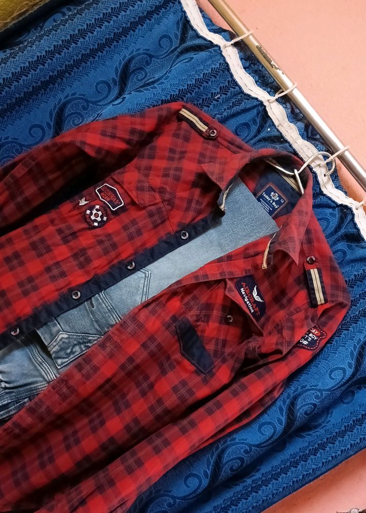 Combo Branded Shirt And Pant.Used But Good.