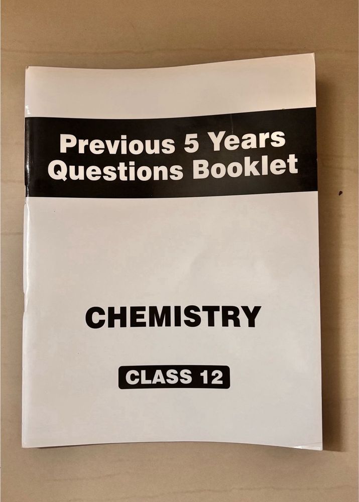 PYQ Previous years question booklet for neet