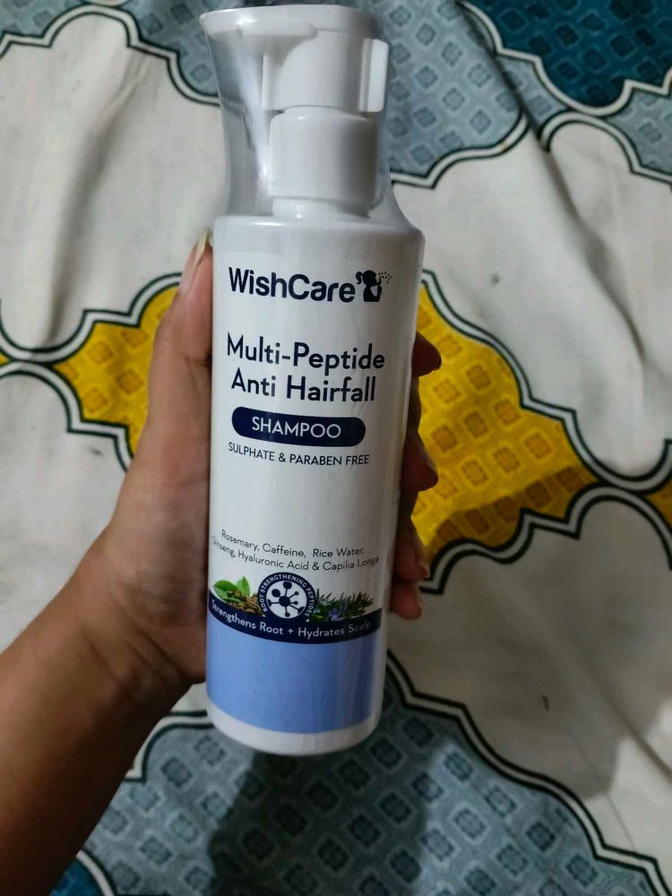 WishCare Multi-Peptide Anti Hairfall Shampoo
