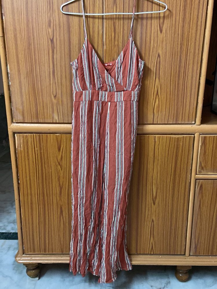 Striped Jumpsuit