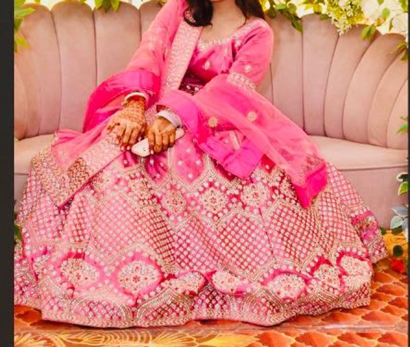 Stunning princess Embroidered Lehenga 💝