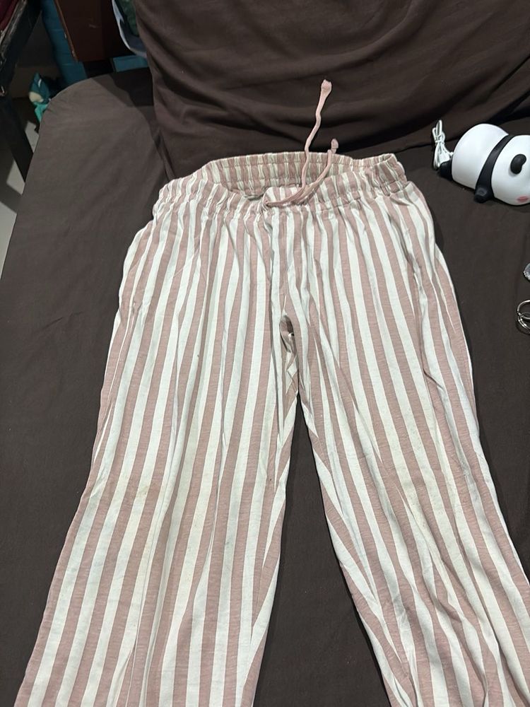 Striped Palazzo Pants