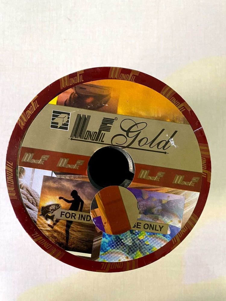 Fishing Line M.f. Gold Thread