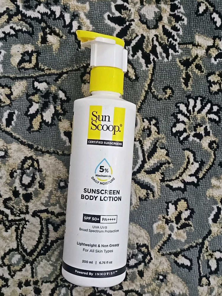 Sun Scoop Sunscreen Body Lotion SPF 50+